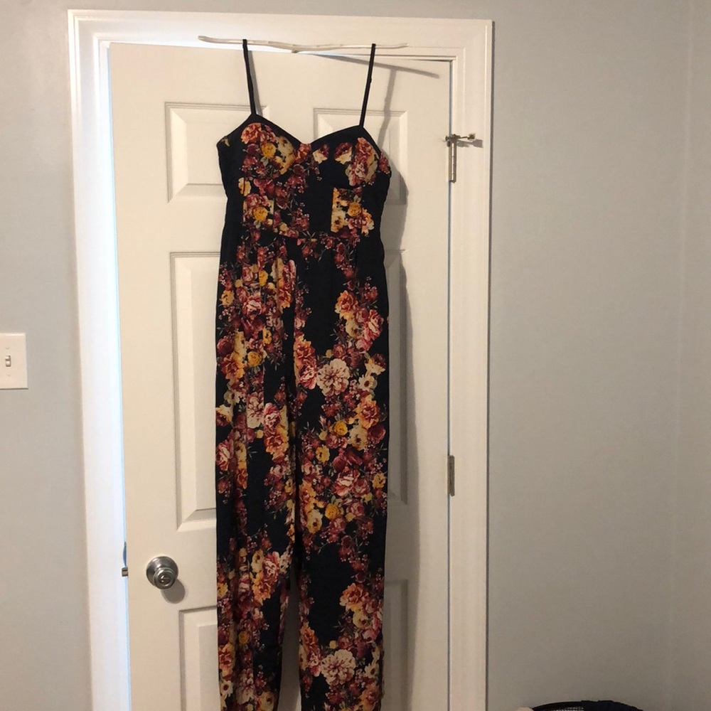 Floral jumpsuit